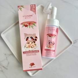 Пінка-мус з щіткою для вмивання з екстрактом троянди Sersanlove Rose Amino Acid Cleanser Mousse, 150млл