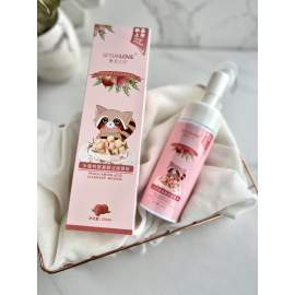 Пінка-мус з щіткою для вмивання з екстрактом троянди Sersanlove Rose Amino Acid Cleanser Mousse, 150млл