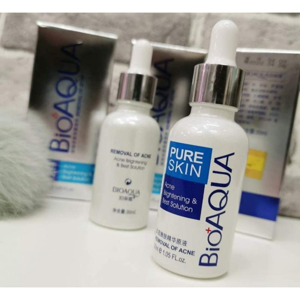 Сироватка Анти Акне BIOAQUA Pure Skin, 30мл Сироватка для проблемної шкіри проти акне і запалень