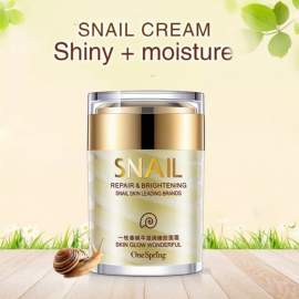 Крем для обличчя BIOAQUA One Spring Snail, 60 гр (оновлення,живлення, поліпшення кольору обличчя) спіральний
