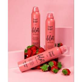 Сухий шампунь Bilou для волосся з ароматом полуниці з кокосовими вершками, 200мл