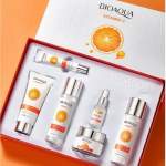 Подарунковий набір для обличчя, зволожуючий, Bioaqua Vitamin C Set, з вітаміном С, 6 засобів