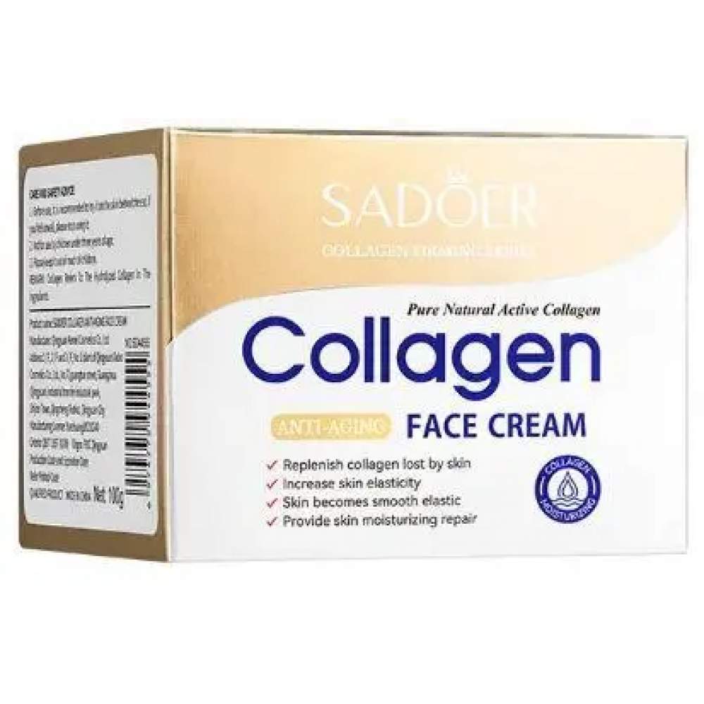 Крем для обличчя з колагеном Sadoer Luxurious Beauty Collagen Cream 50г