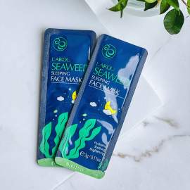Нічна маска для обличчя з екстрактом водоростей Laikou Seaweed Sleeping Face Mask 3g