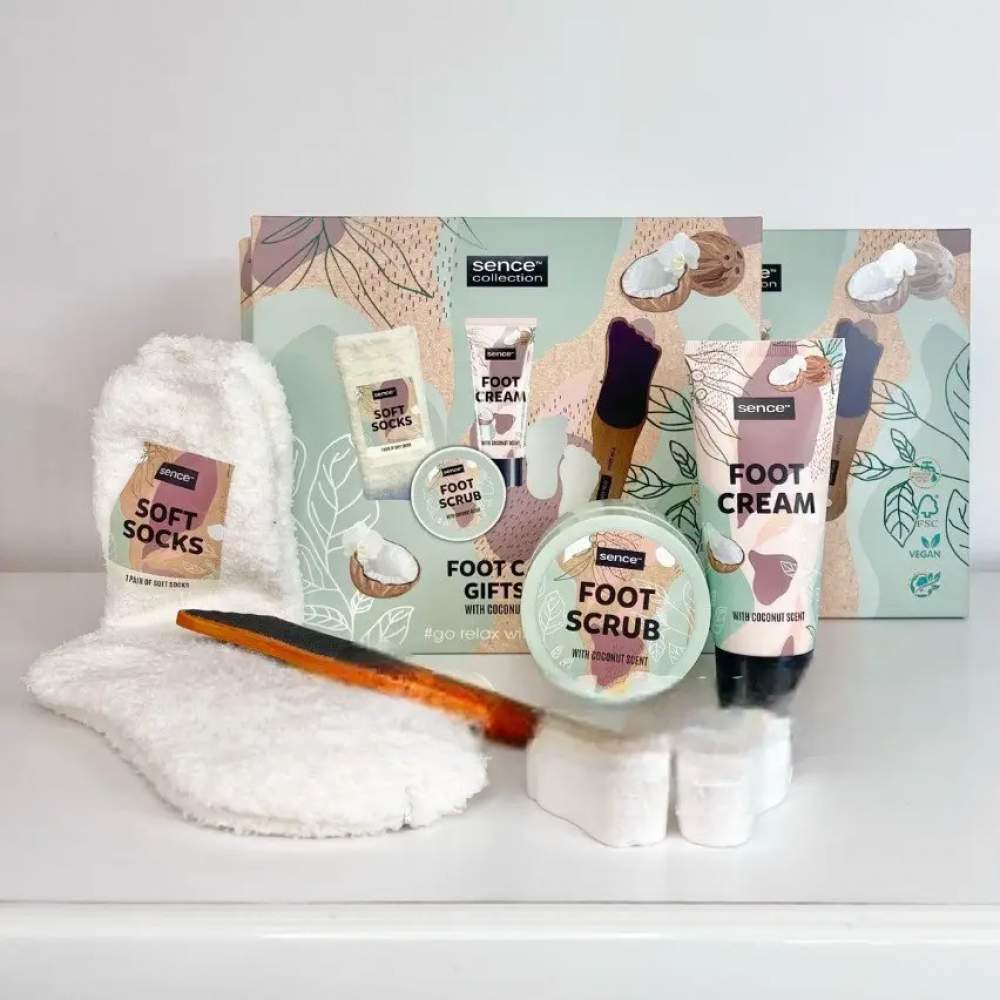 Набір для догляду за ніжками Sence Colletion Foot Care Coconut