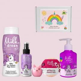Набір для догляду за тілом та волоссям для дівчаток від 3 років Чарівна Єдиноріжка  у подарунковій коробці