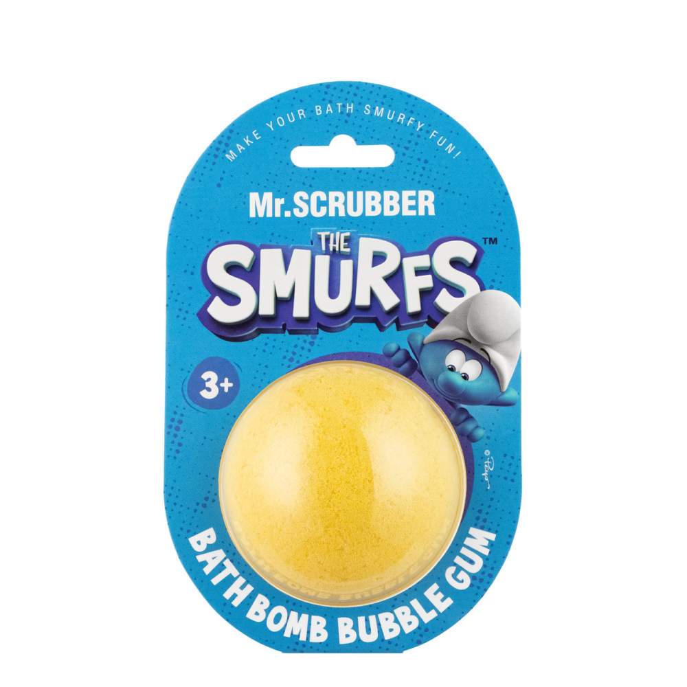 Бомбочка для ванни The Smurfs Bubble gum Mr.Scrubber
