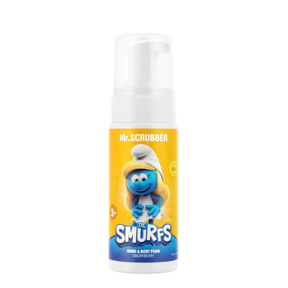 Піна для рук та тіла The Smurfs Smurfberry Mr.Scrubber 150 мл