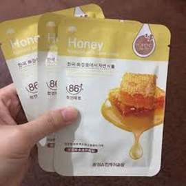 Тканинна маска обличчя з медом Rorec Honey Маска поживна для обличчя (30г)