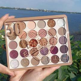 Набір тіней для повік перламутрові та матові DoDo Girl Eyeshadow Palette Gritter D3212А