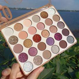 Набір тіней для повік перламутрові та матові DoDo Girl Eyeshadow Palette Gritter D3212А