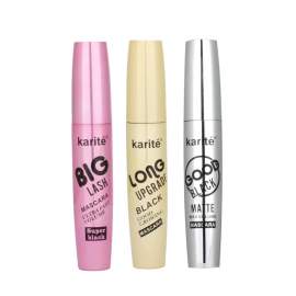 Туш для об'єму вій водостійка Karite Mascara