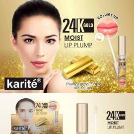 Блиск для губ з ефектом збільшення Karite 24K Gold