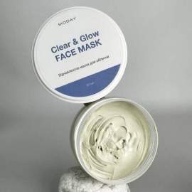 Відновлююча маска-антистрес для обличчя MODAY Clear & Glow FACE MASK на основі цинку та азелаїнової кислоти 50 мл