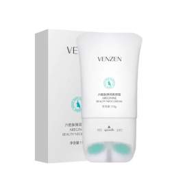 Крем для шиї з масажними роликами Venzen (Veze) Areginine Beauty Neck Cream