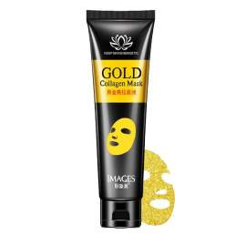 Маска плівка для обличчя з золотом і колагеном Images gold collagen mask