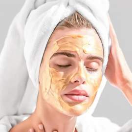 Маска плівка для обличчя з золотом і колагеном Images gold collagen mask