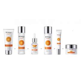 Подарунковий набір для обличчя, зволожуючий, Bioaqua Vitamin C Set, з вітаміном С, 6 засобів