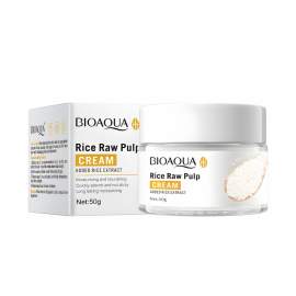 Крем для лица на основе риса Bioaqua Rice Raw Pulp Cream