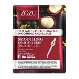 Тканинна маска для обличчя з мангостином Zozu Fruit Mangosteen