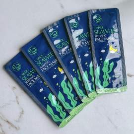 Нічна маска для обличчя з екстрактом водоростей Laikou Seaweed Sleeping Face Mask 3g