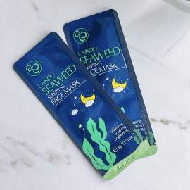 Нічна маска для обличчя з екстрактом водоростей Laikou Seaweed Sleeping Face Mask 3g