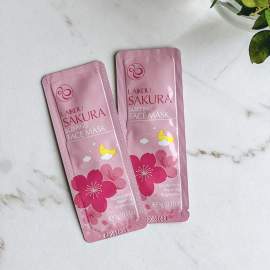 Нічна маска для обличчя з екстрактом сакури Laikou Sakura Sleeping Face Mask 3г