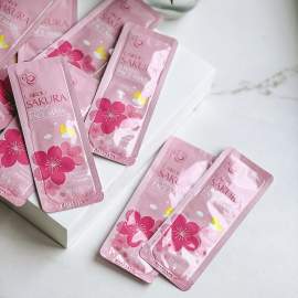 Нічна маска для обличчя з екстрактом сакури Laikou Sakura Sleeping Face Mask 3г