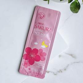 Нічна маска для обличчя з екстрактом сакури Laikou Sakura Sleeping Face Mask 3г