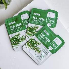 Маска для обличчя із зеленим чаєм Laikou Tea Tree Mud Mask 5g