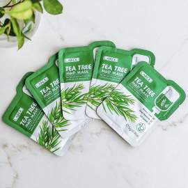 Маска для обличчя із зеленим чаєм Laikou Tea Tree Mud Mask 5g