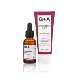 Подарунковий набір для зволоження шкіри Q+A Hydrating Heroes Gift Set