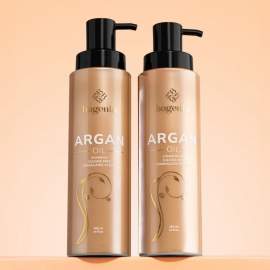 Набір для волосся 3в1 з аргановою олією Bogenia Argan Oil