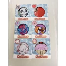 Грілки для рук дитячі багаторазові сольові в асортименті