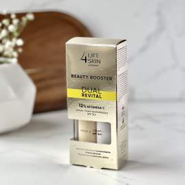 Сироватка з вітаміном С 12% + Крем відновлюючий Lift4Skin Dual Revital Serum SPF30