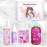 Подарунковий дітячий набір Top Beauty у коробці ( молочко для тіла, шампунь, спрей для волос, пінка для вмиання)